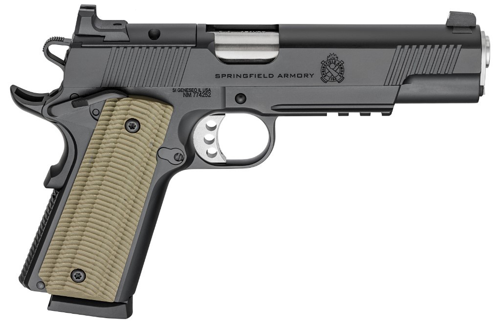 SPRINGFIELD ARMORY 1911 OPERATOR AOS 45ACP 5IN BARREL 8RD PO9227AOS - Taurus Savings